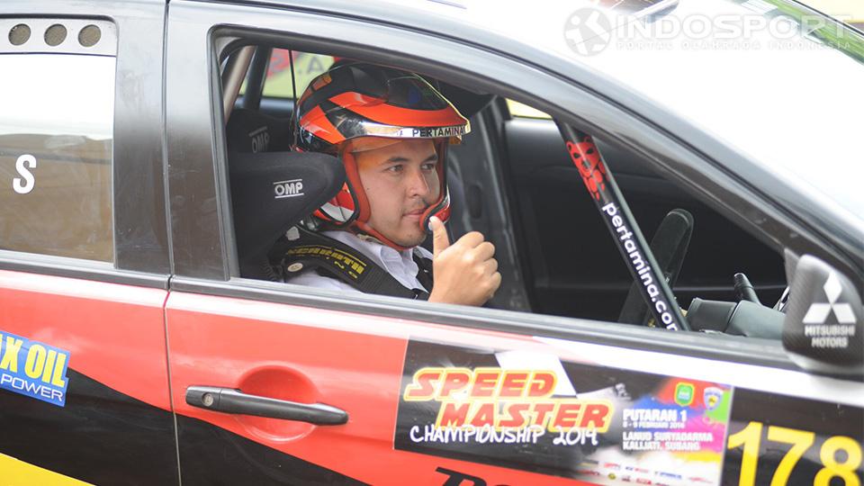 Rifat Sungkar siap berlaga di ajang reli internasional pada 17 Agustus 2019.